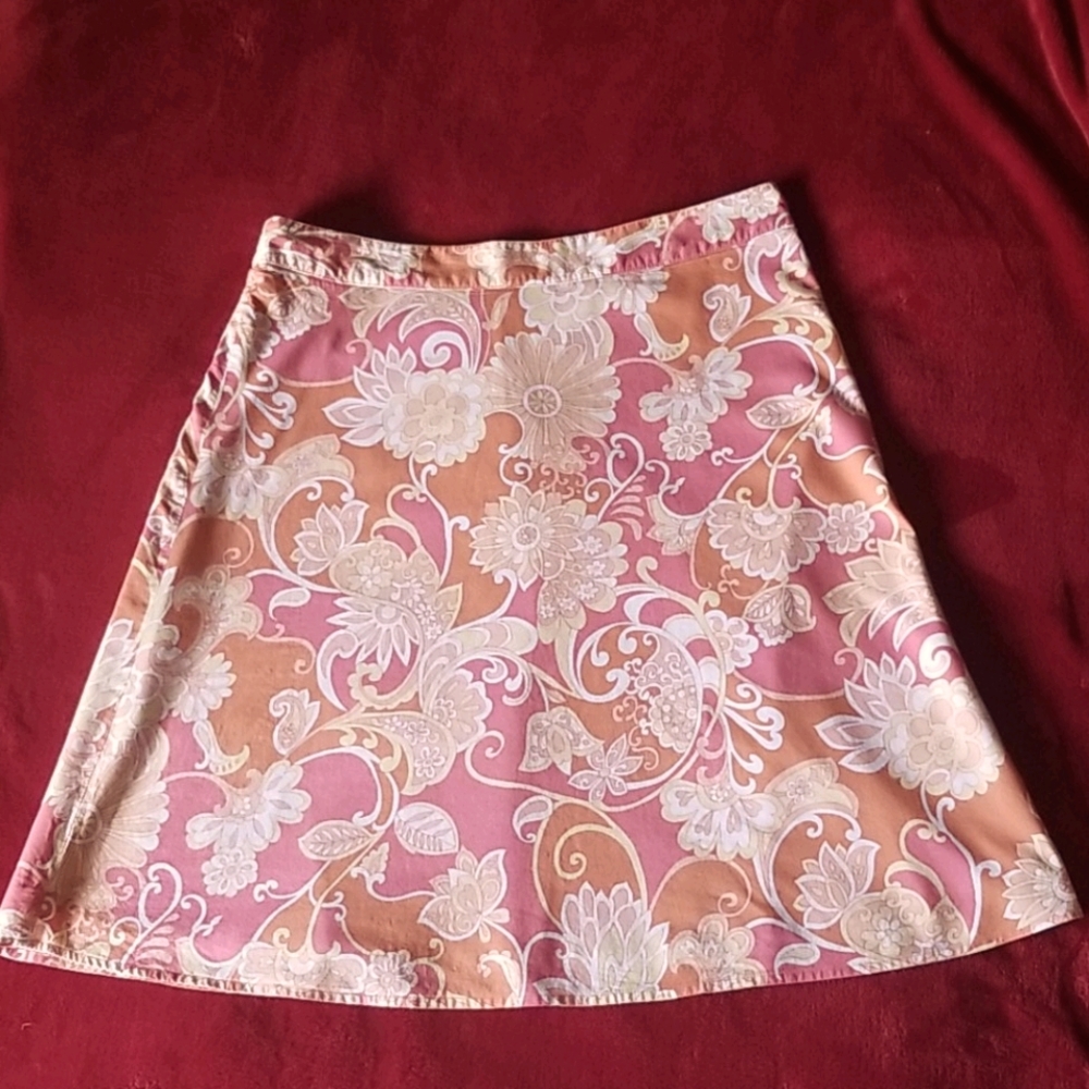 liz&co Multicolored Skirt size 12